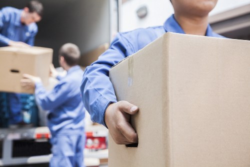 Commercial movers planning an office relocation in Redbridge