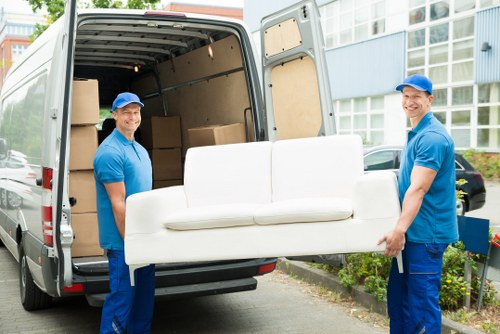 Checklist and packing supplies for a home or office move in Redbridge