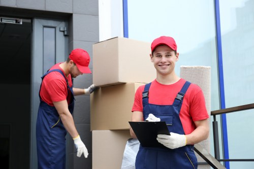 Packing and furniture protection for a Redbridge relocation