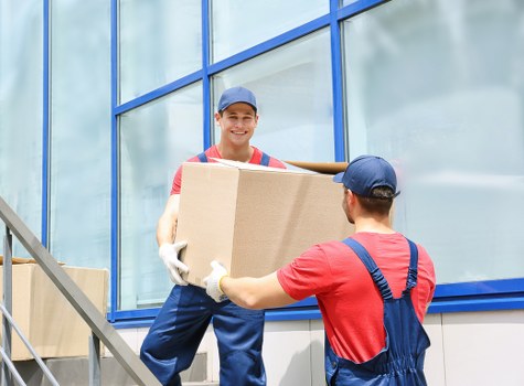 Local house moving service in Redbridge with a removal van ready for a residential move