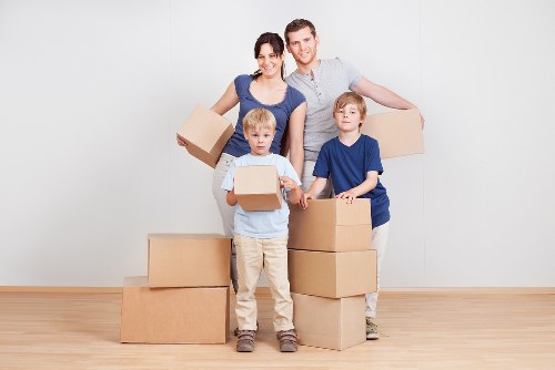 Local moving team handling a flat move in Redbridge