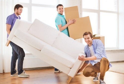 Flat removals in Redbridge with stairs and access planning