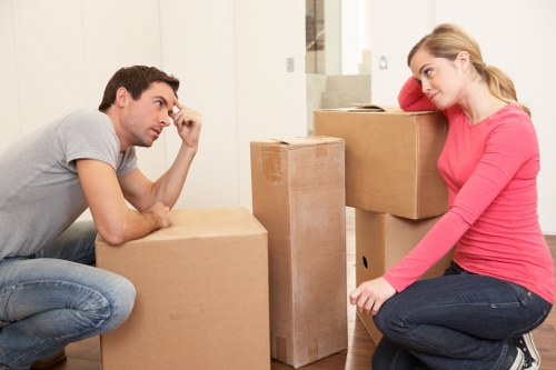 Local moving van prepared for residential removals in Redbridge