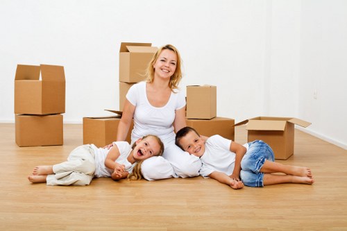 Local moving team handling an office relocation in Redbridge